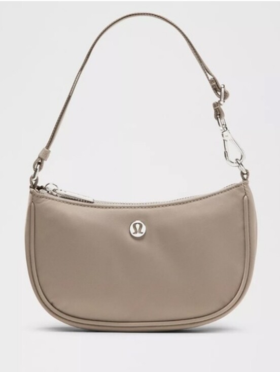 lululemon athletica Handbags - NWT Lululemon City Essentials Mini Shoulder Bag In Fall Colors -taupe IL